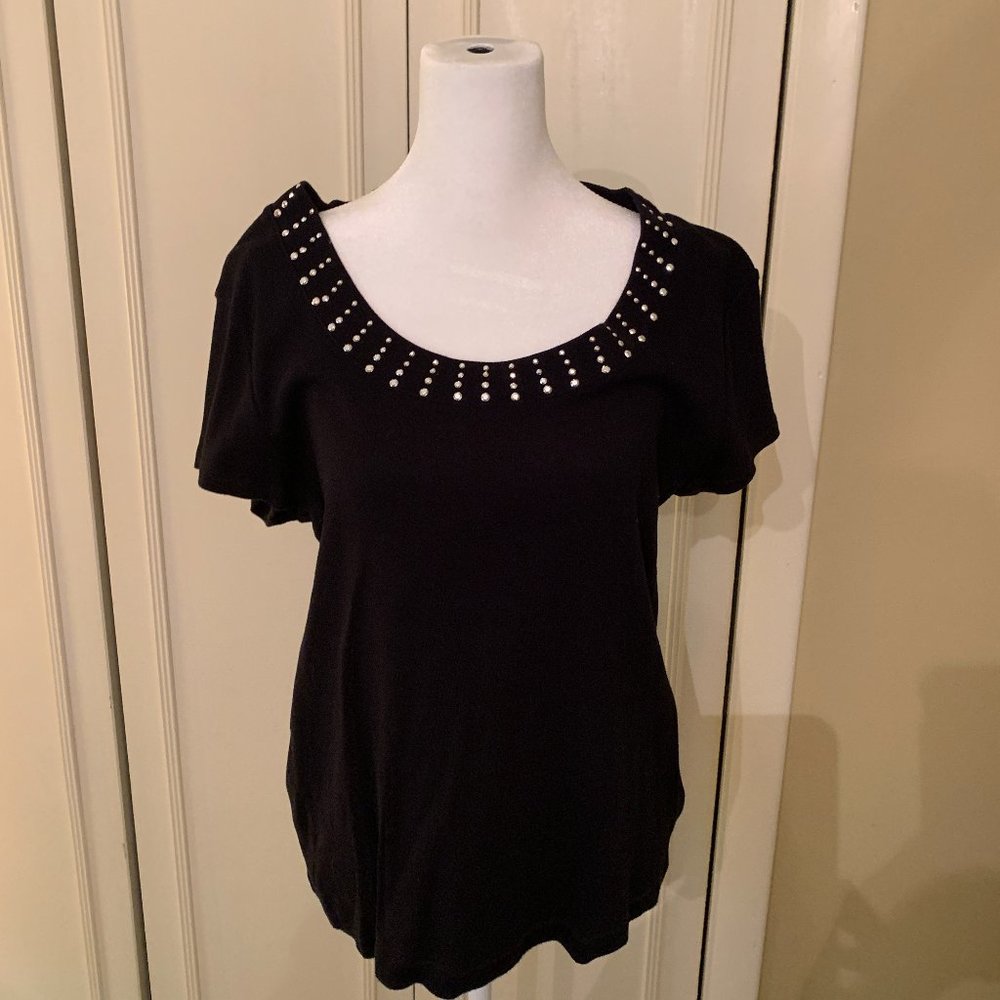 Blouse, soft sweater top, Dress Barn , Size Large